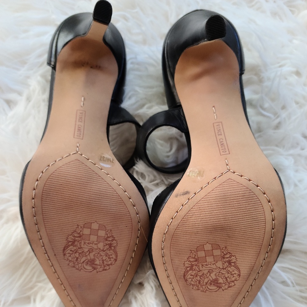 SEXY BLACK LEATHER SHOE - Picture 3 of 3